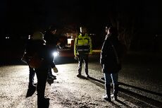 Treffpunkt auf dem Parkplatz der Ziegelei. Reto Hartmann begrüsst uns - LandquartKultur, Landquart