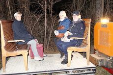 Das 222. Mitglied geniesst die Lehmbahn-Fahrt- LandquartKultur, Landquart